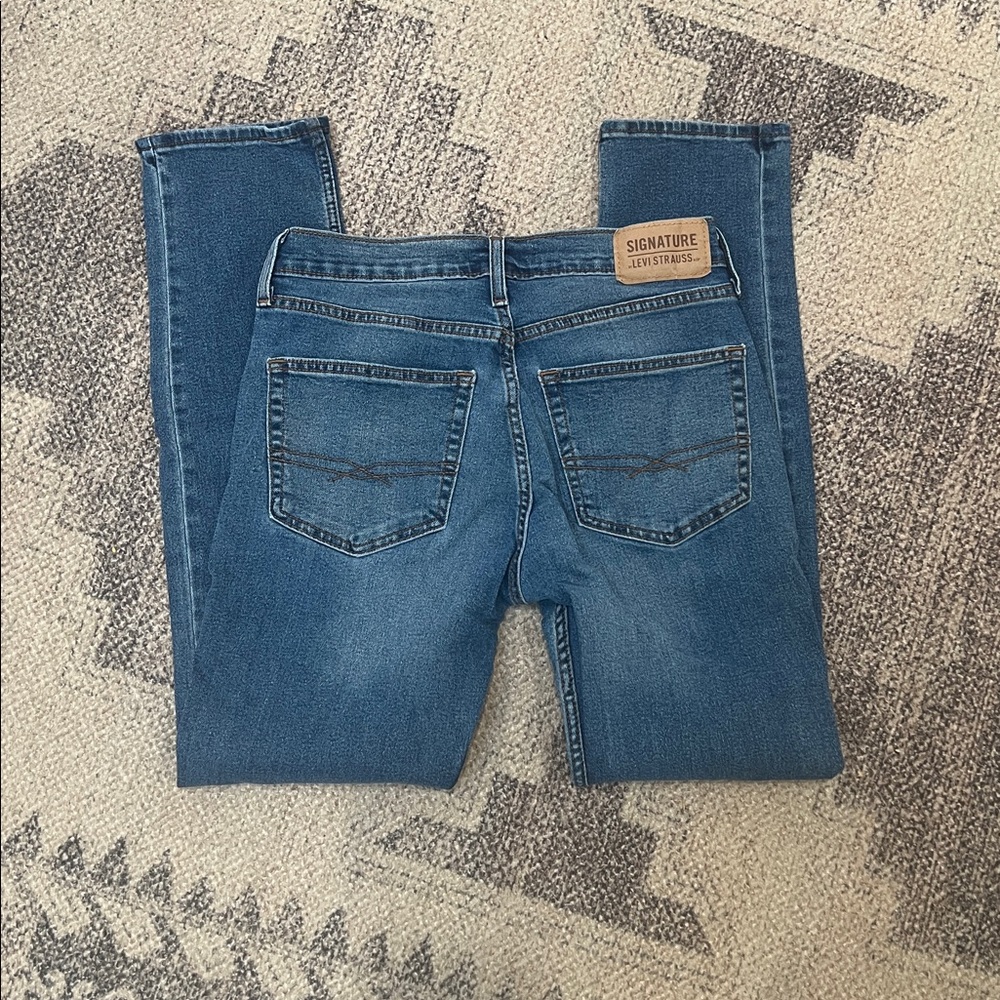Signature by Levi Strauss Slim Denim Jeans Size 32x32